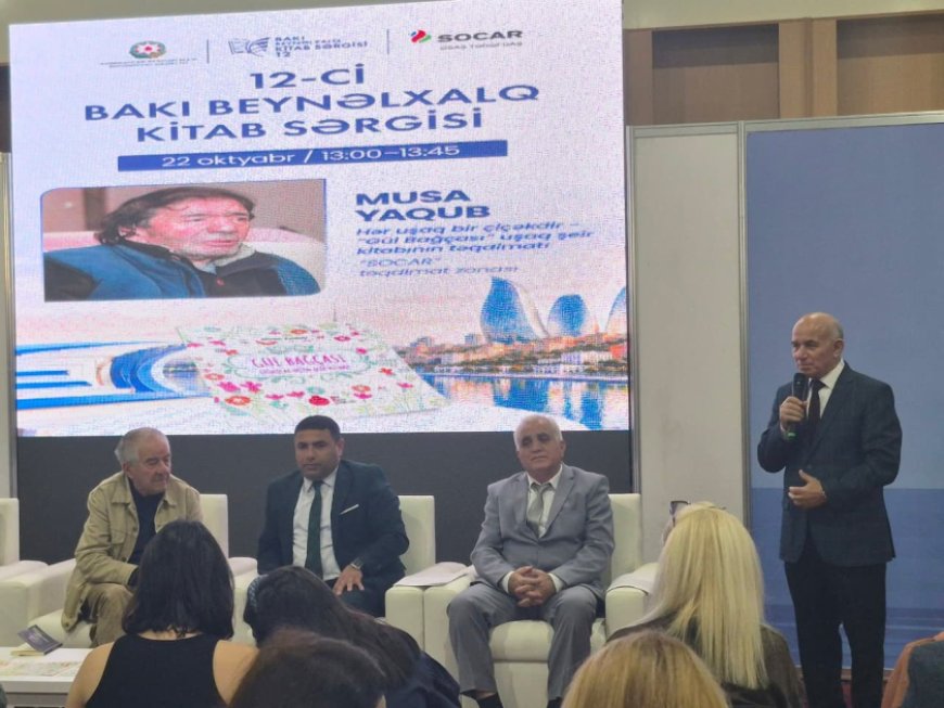 Xalq şairinin “Gül bağçası” təqdim olunub